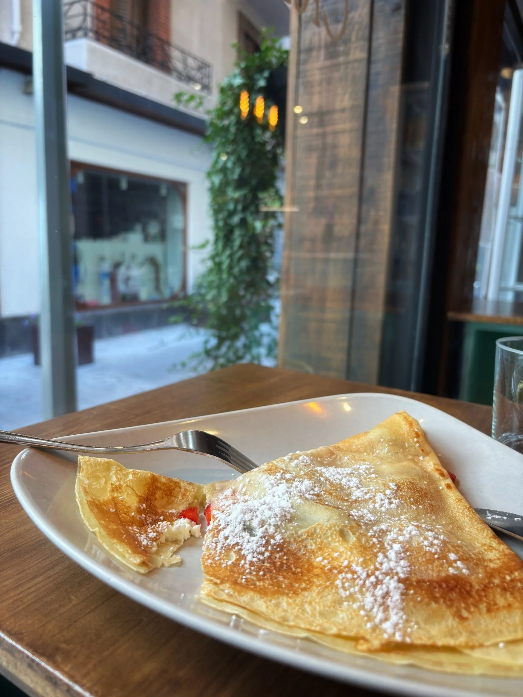 Crepe cafe in Andorra la Vella