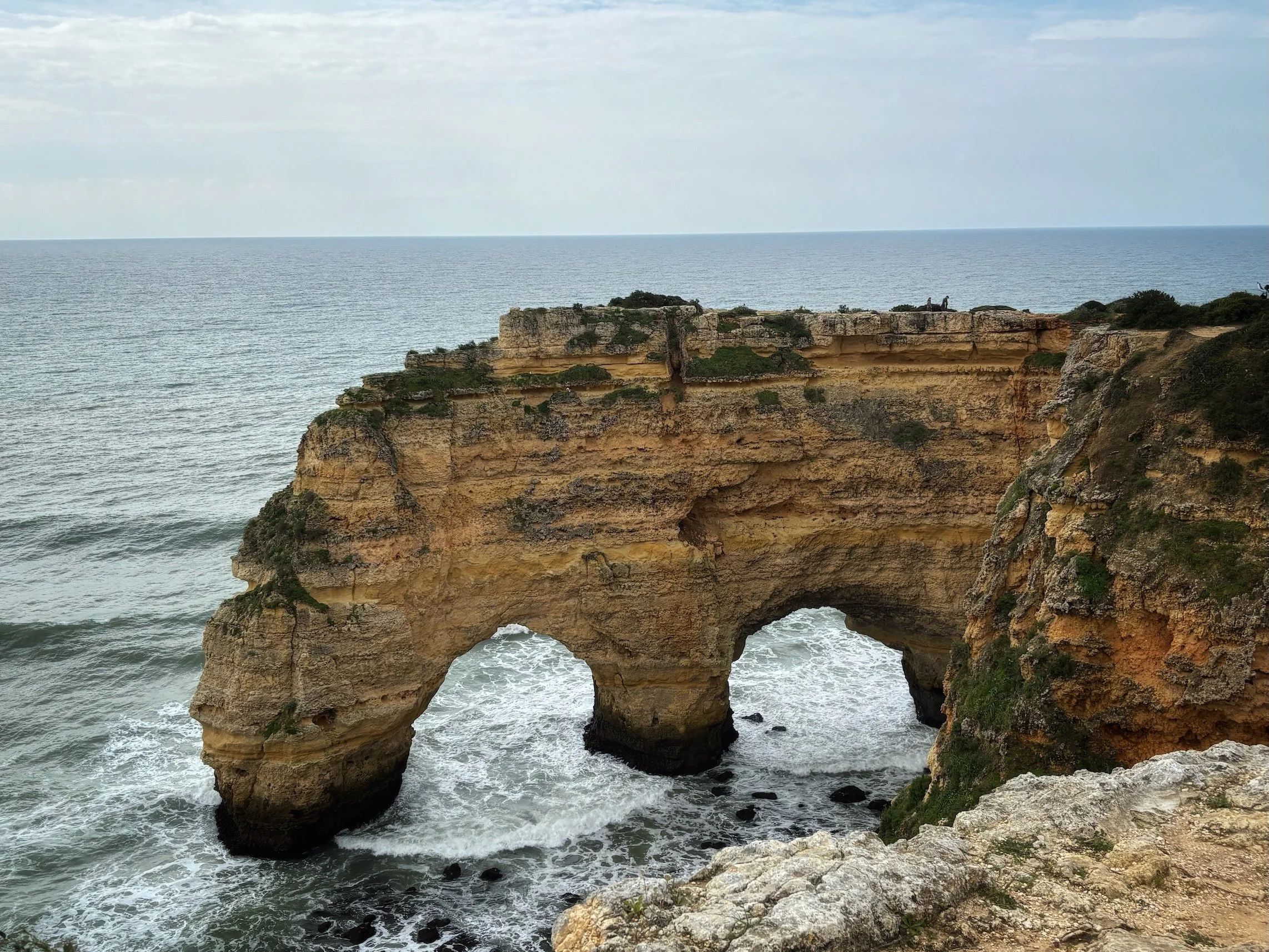 LImestone cliffs, Algarve Portugal