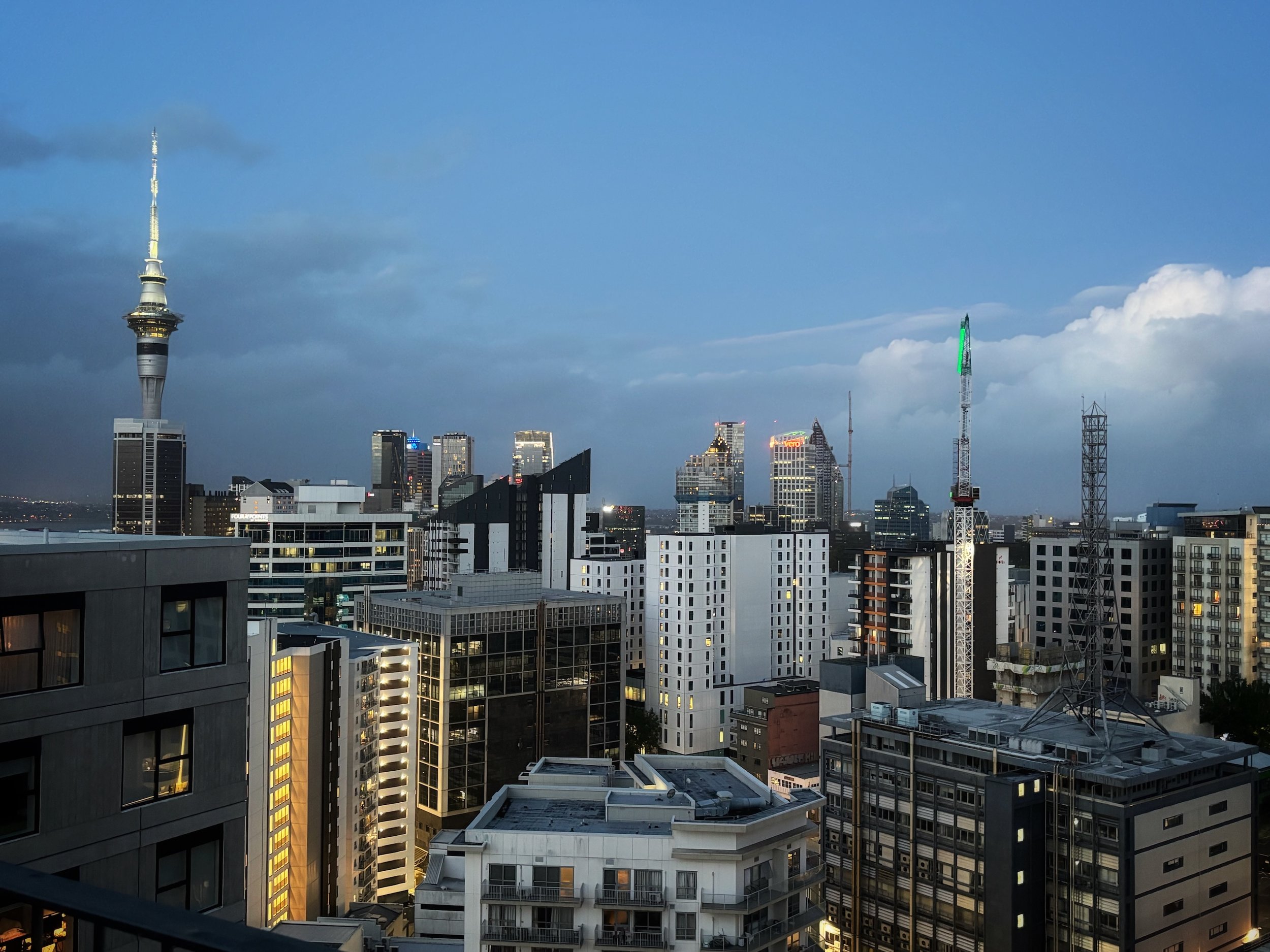 Evening in Auckland