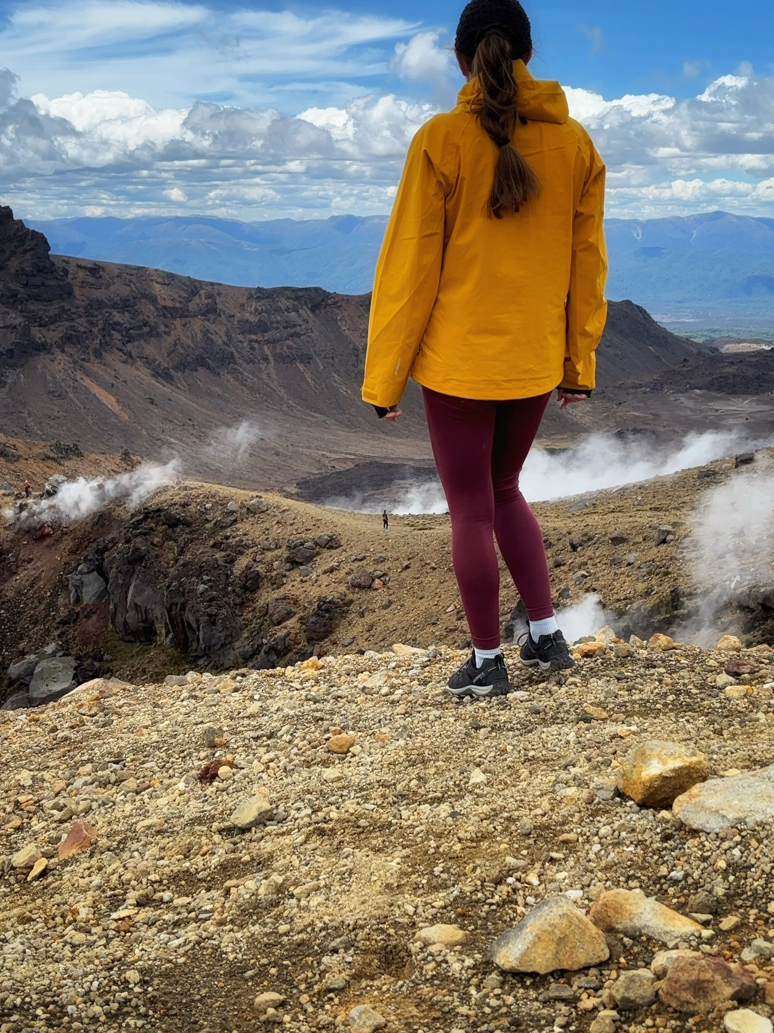 View from Tongariro Alpine Crossing