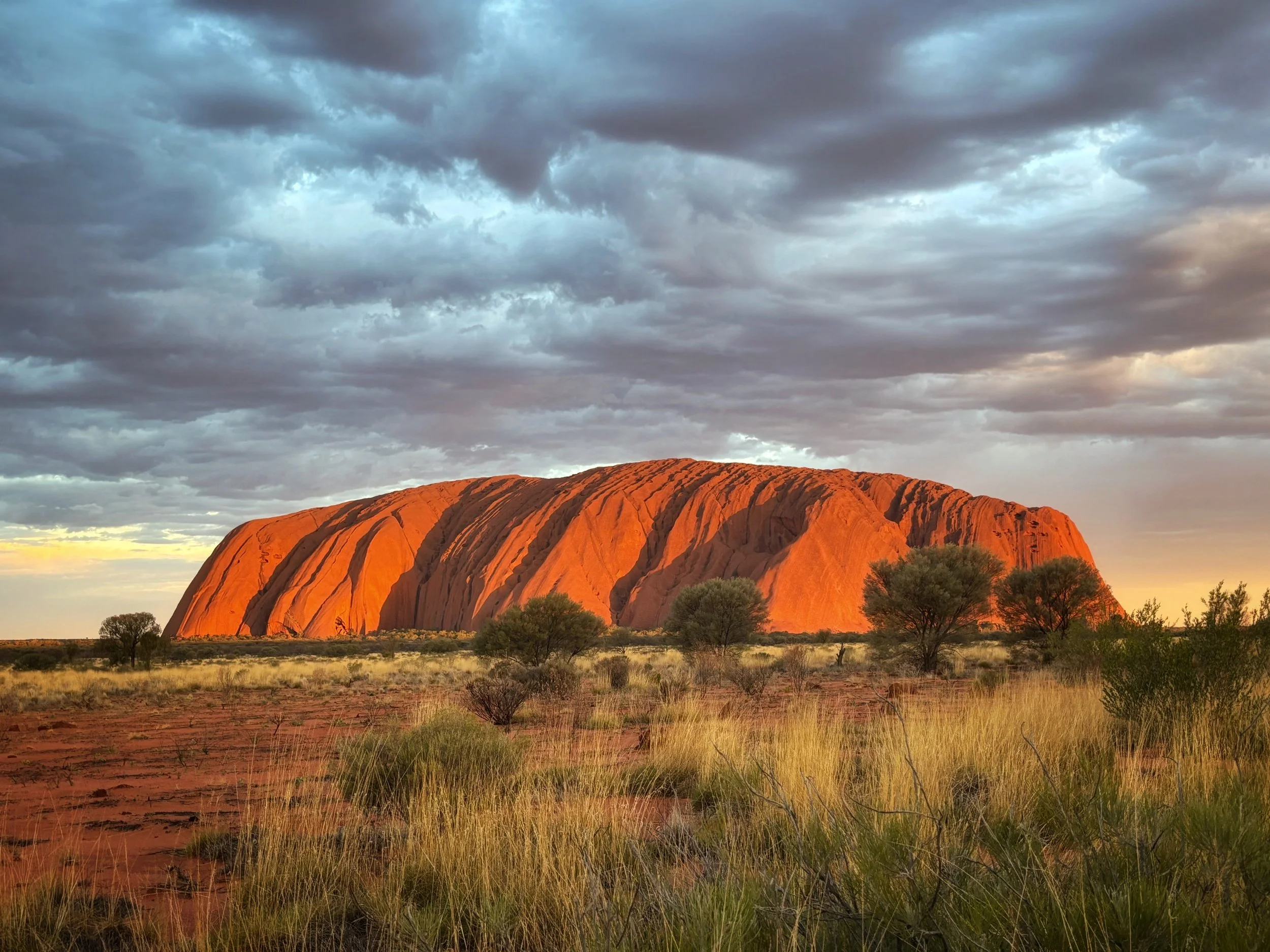 Uluru sunset