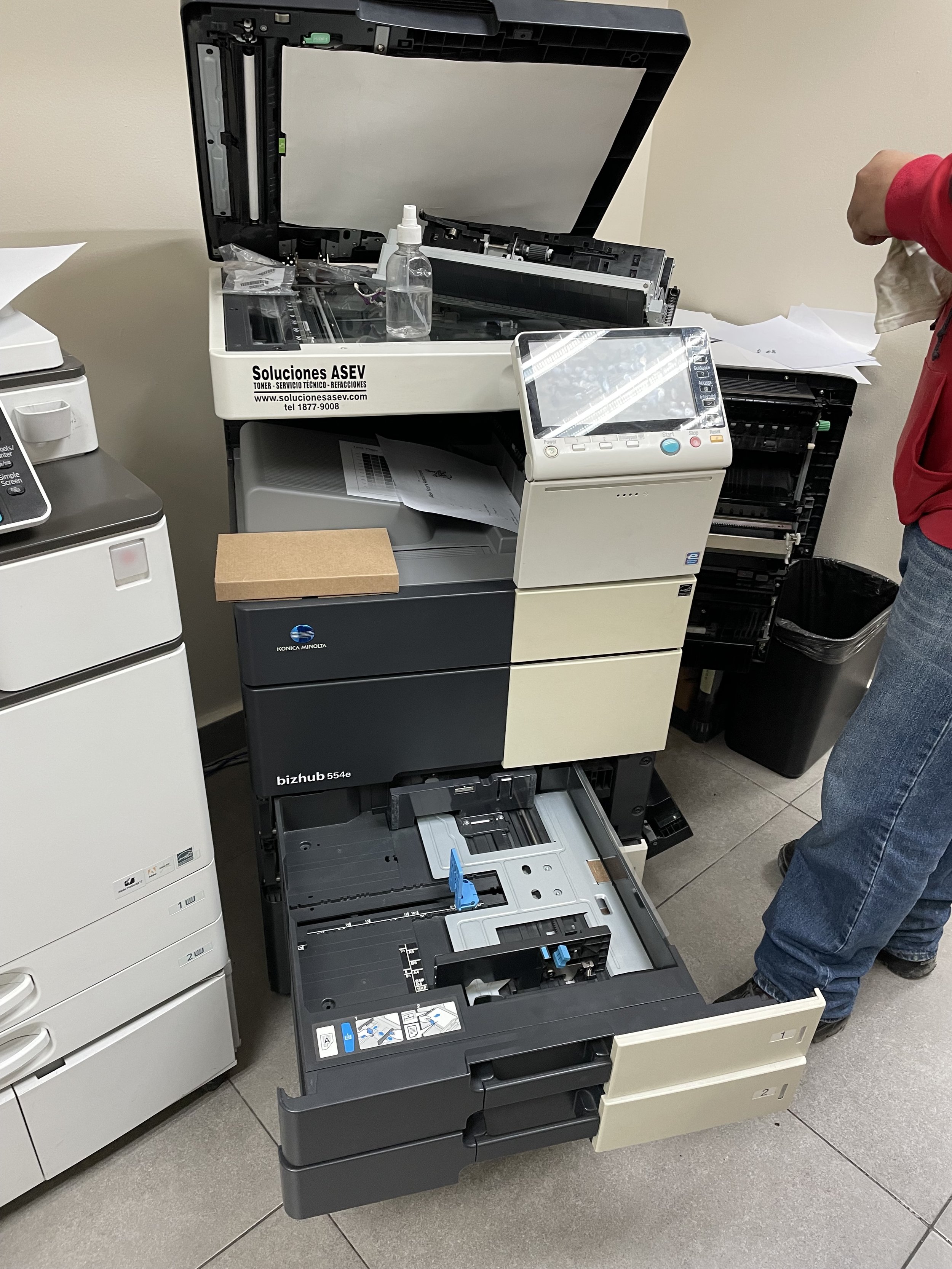 Servicio técnico especializado en impresoras Konica Minolta y Kyocera