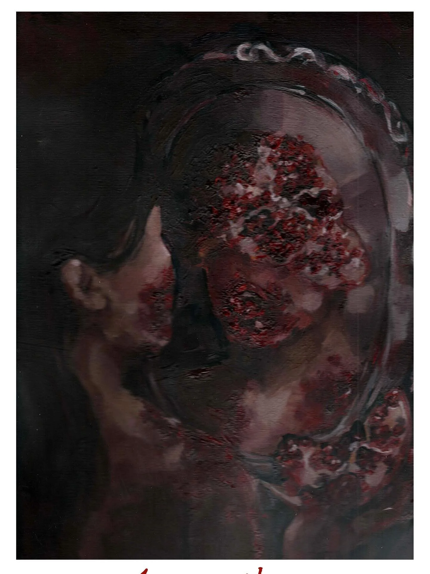 Here are the art prints! (With slightly dubious cropping curtesy of Instagram) 

The first is an incredible oil painting inspired by Autosarcophagy done by my close friend and artist @ebsly.art, huge thank you to them for doing this especially on suc