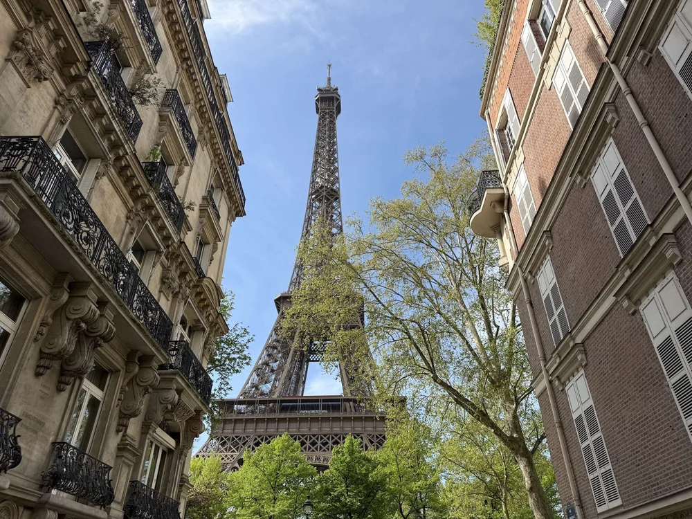Paris Eiffel Tower Spring 2025