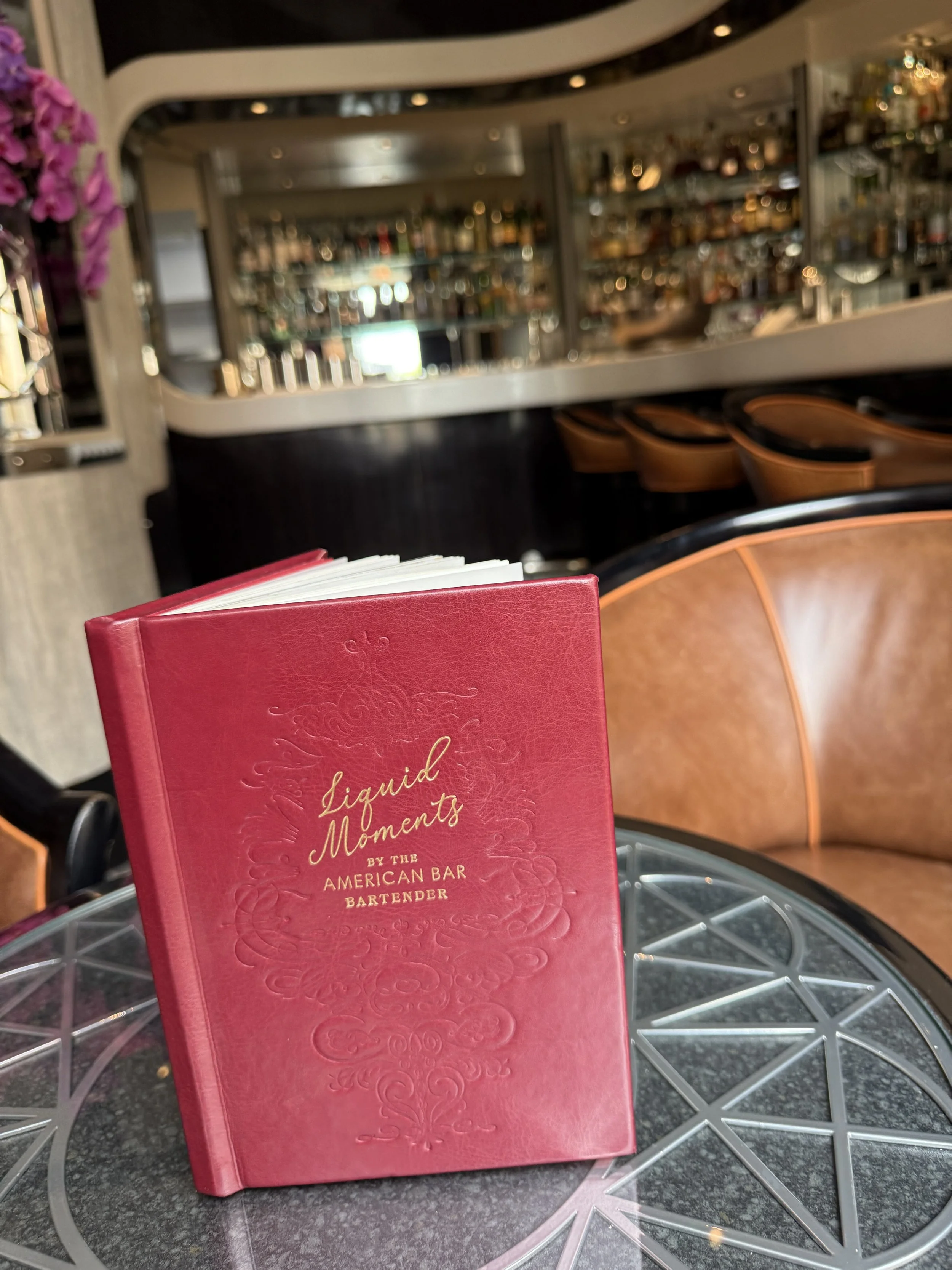 Bar Menu at the American Bar Savoy London