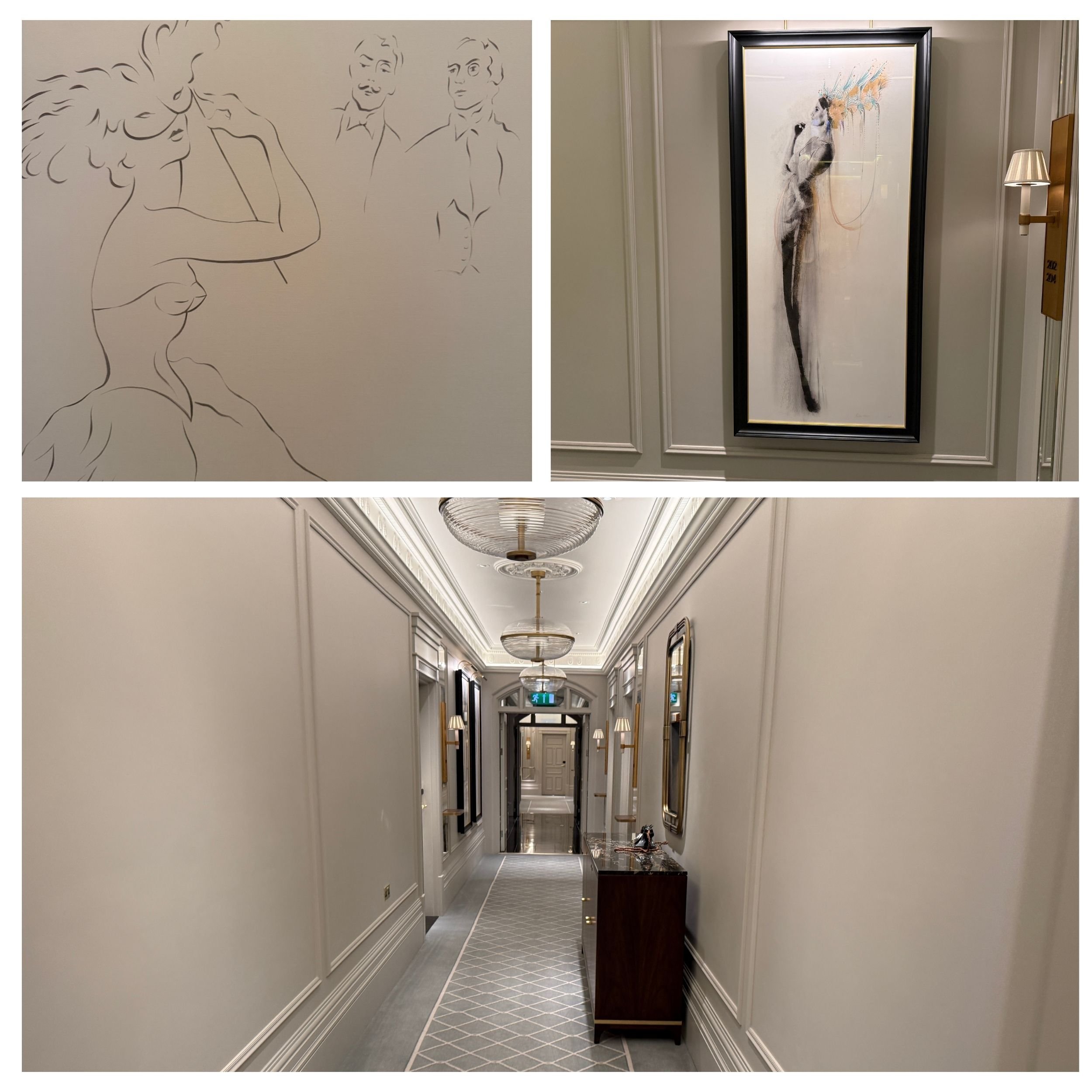 Interior Design at the Savoy accommodation floors