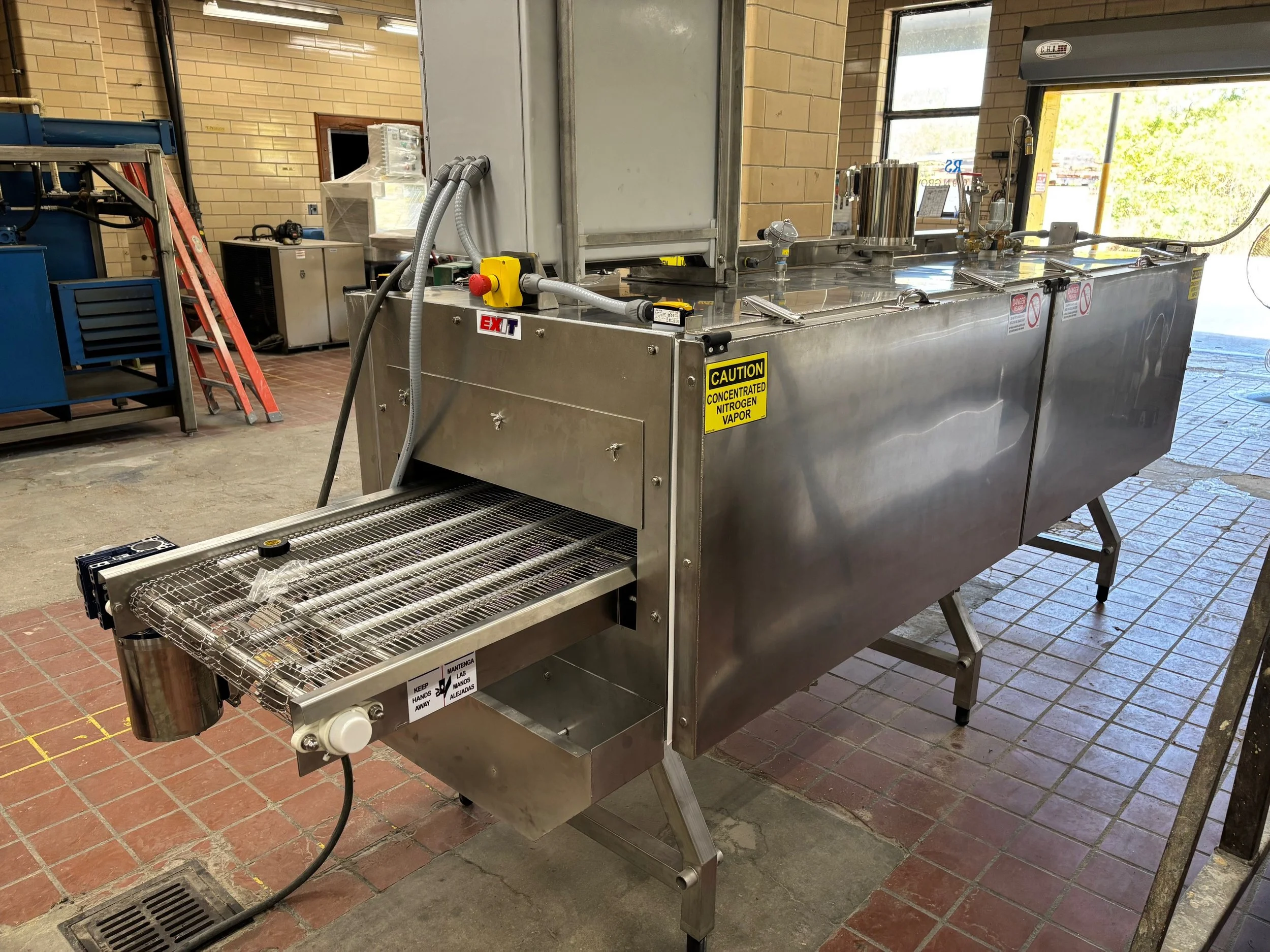 Stainless Steel Cryogenic Tunnel Freezer in Different Lenghts.jpg