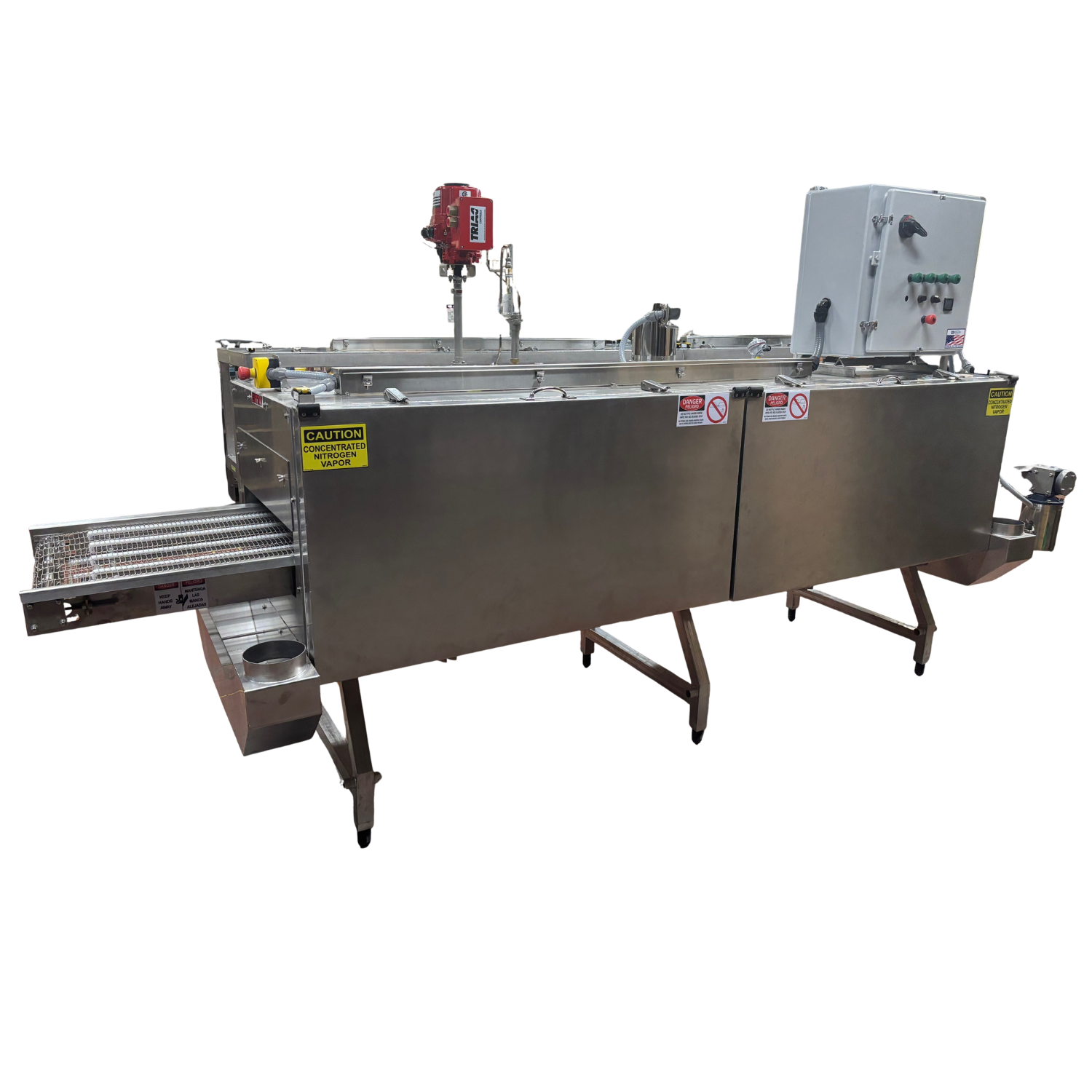 Stainless Steel Compact Tunnel Freezer