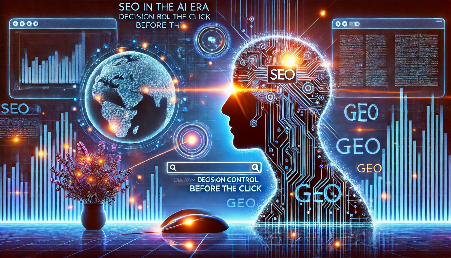 SEO na era da IA ou GEO: como o controle da decisão acontece&nbsp;antes&nbsp;do clique