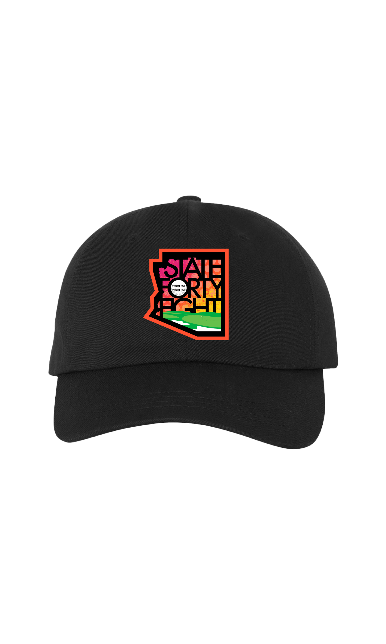 Sunset Print Dad Hat