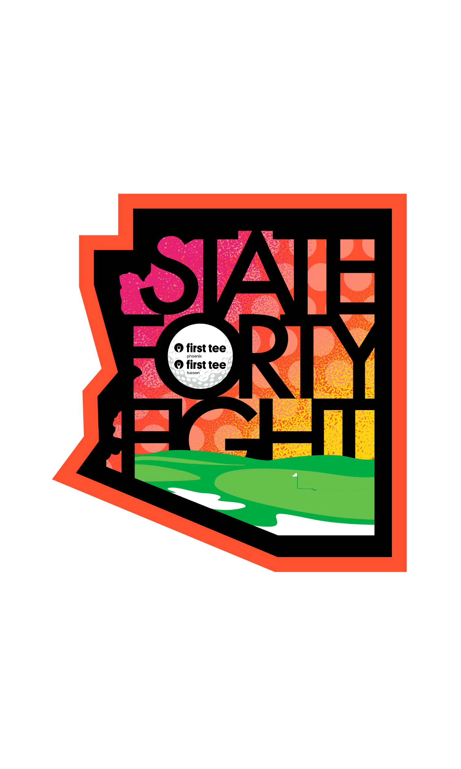 Sunset Print Sticker