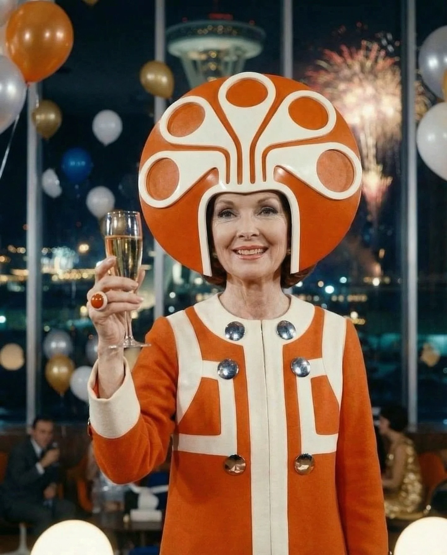 5!4!3!2!&hellip;. Happy New Year, darlings! May the future bring you may blessing.

#aiphoto #retrofuturism #nye #sixtiesfashion