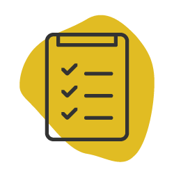 Checklist or to-do list on a clipboard with checkmarks