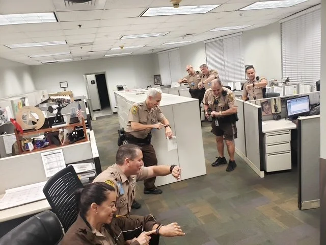 My Airport Squad scolding me for being late one time! 2019