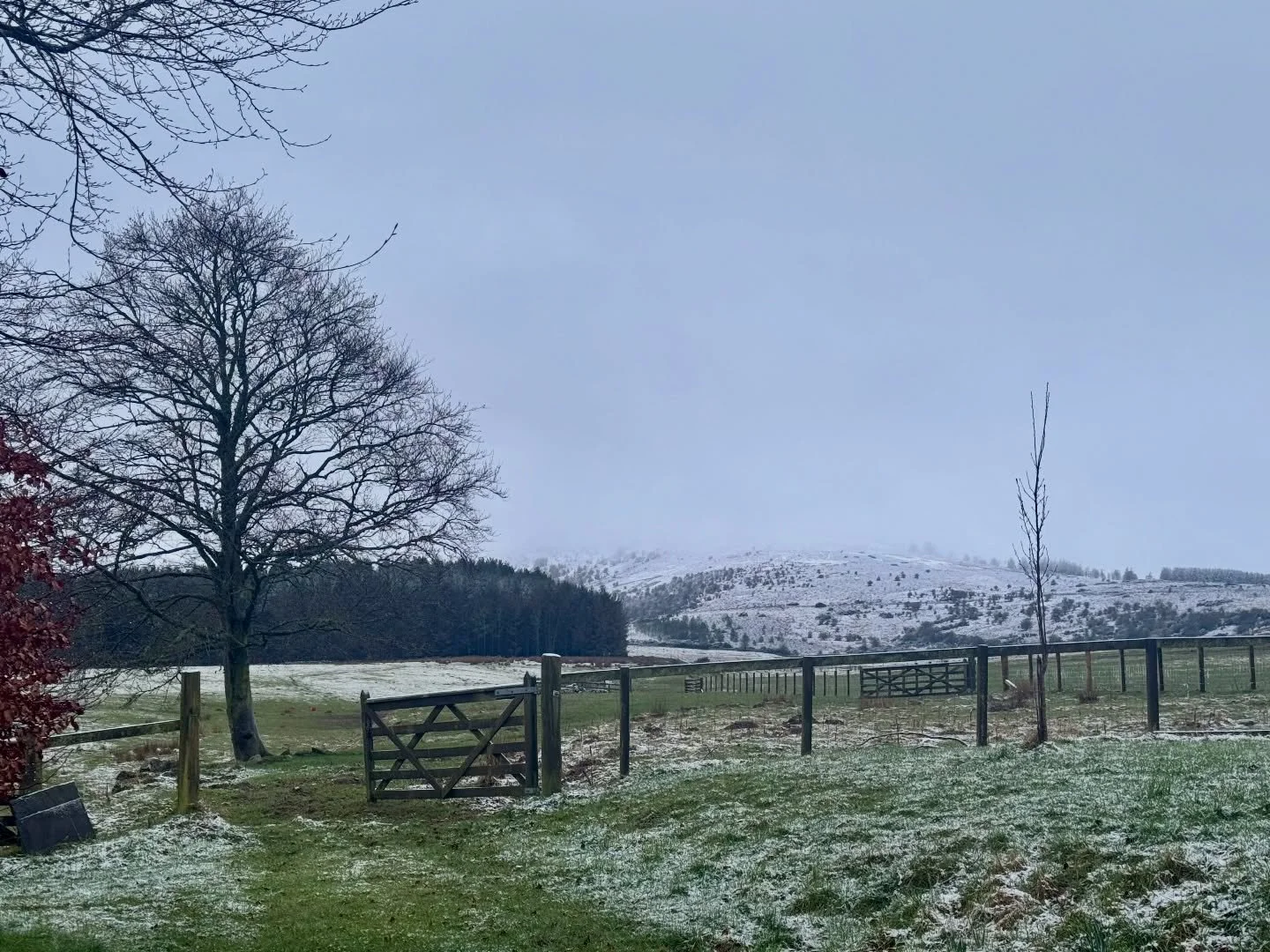 After some glorious sunny weather, you&rsquo;re saying goodbye with some snow. Scotland, you never disappoint.