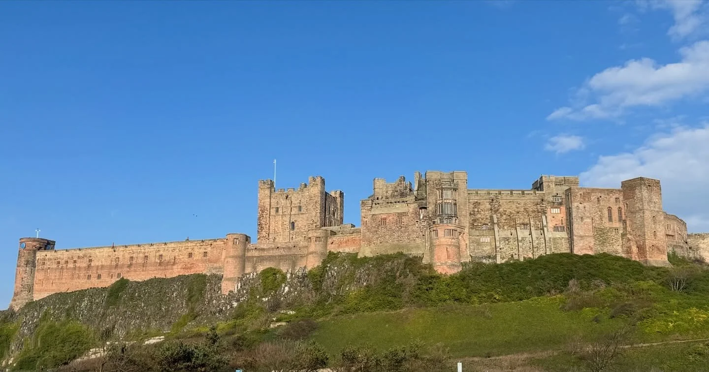 Just as  impressive as I remember it being 35 years ago. #bamburghcastle #northumberland #happymemories #artinspirations #artistsoninstagram