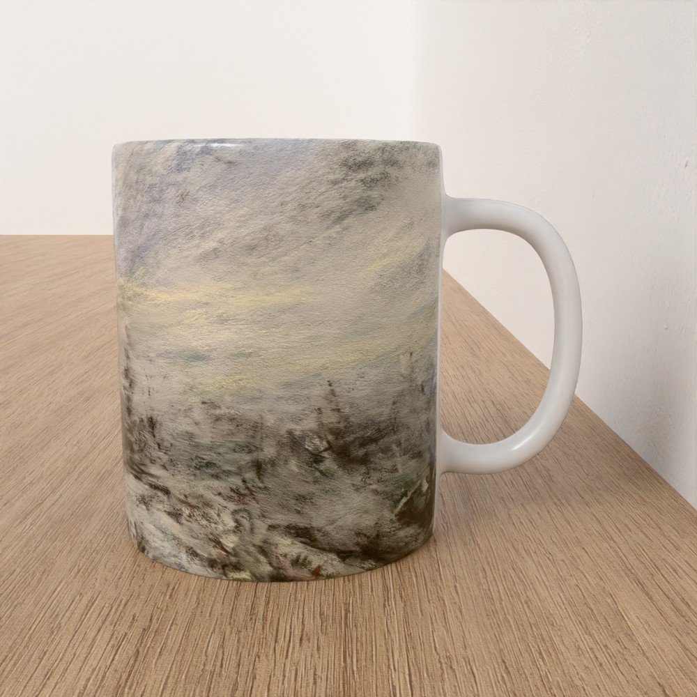 Old Pottertons Site in Winter Mug