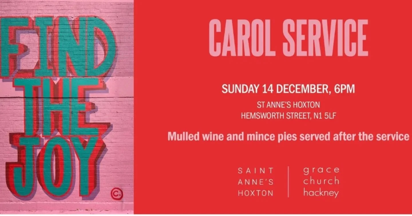 Find the joy this Christmas 🎄 
Join us at 6pm on Sunday  14th December for our Carol  Service