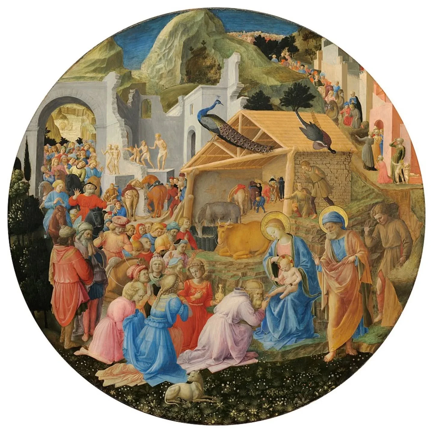 Adoration of the Magi by Fra Angelico and Filippo Lippi (1423)

Today we celebrate Epiphany Sunday, the moment the light of Christ was revealed to the world. Just as the Magi followed the star with hope and expectation, may we also learn to follow th