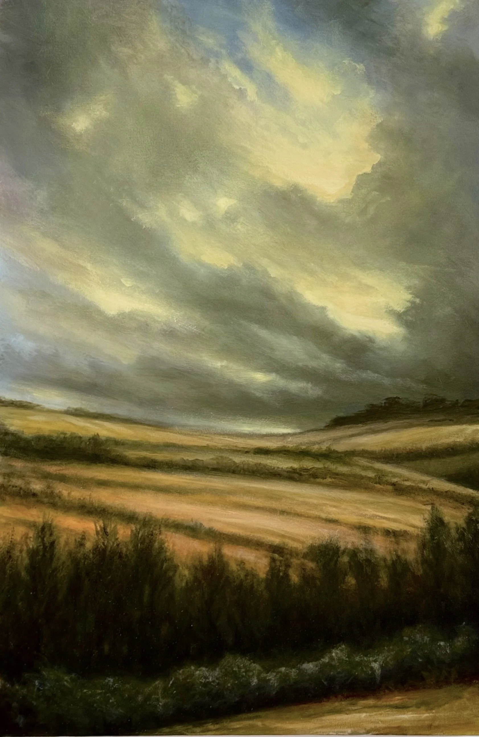 South Downs #4 36x24” oil on canvas