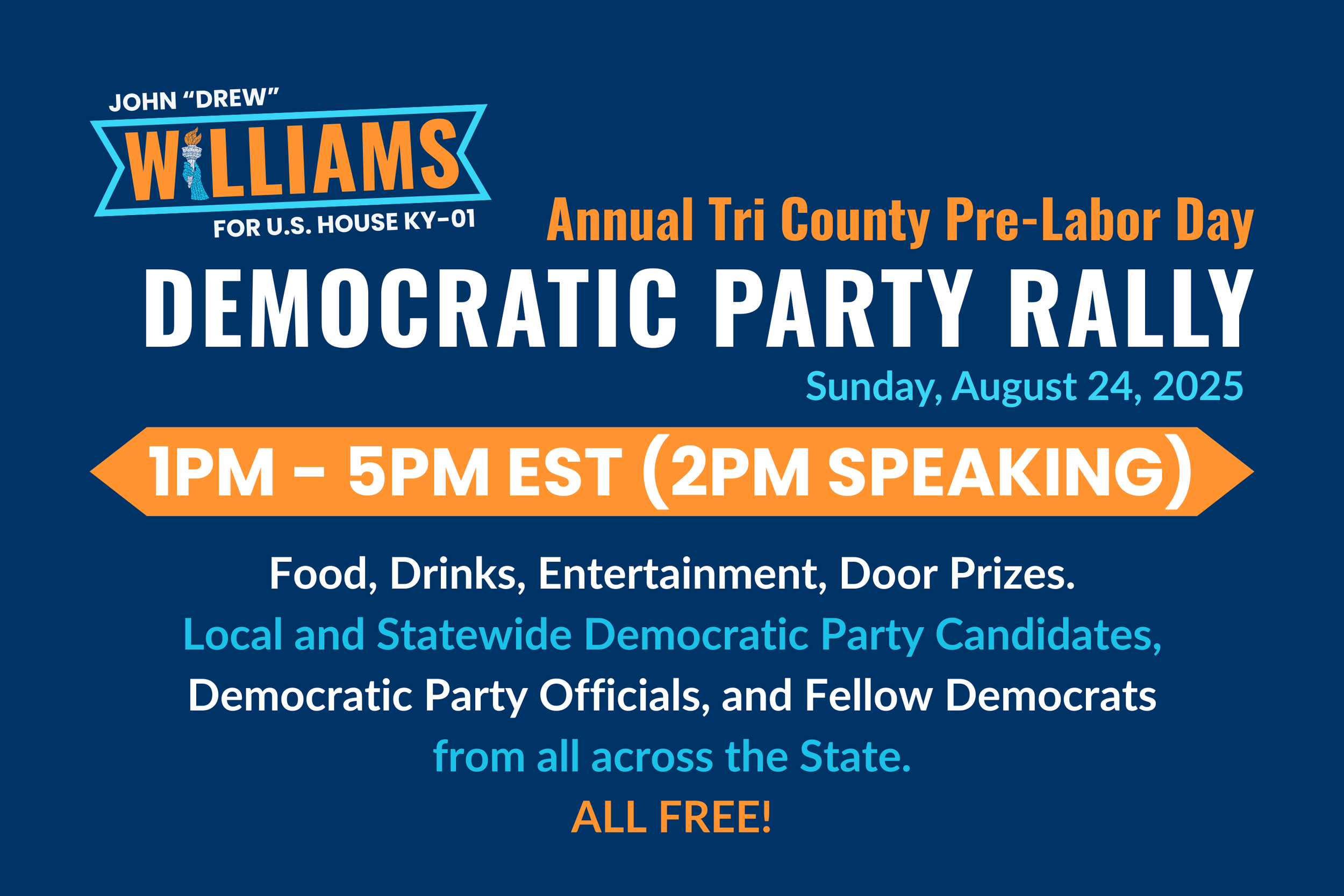 Tri-County Pre-Labor Day Democratic Party Rally