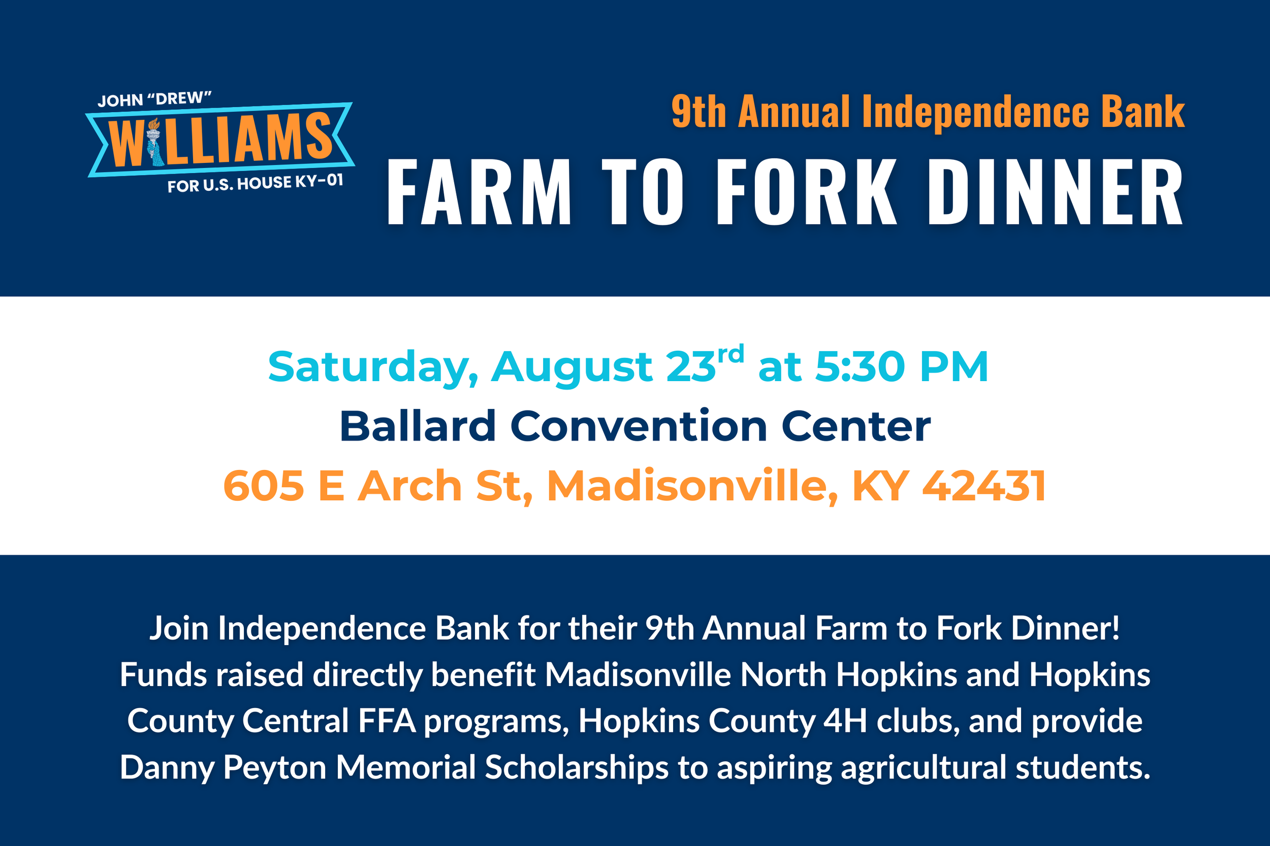 9th Annual Farm to Fork (Hopkins Co)
