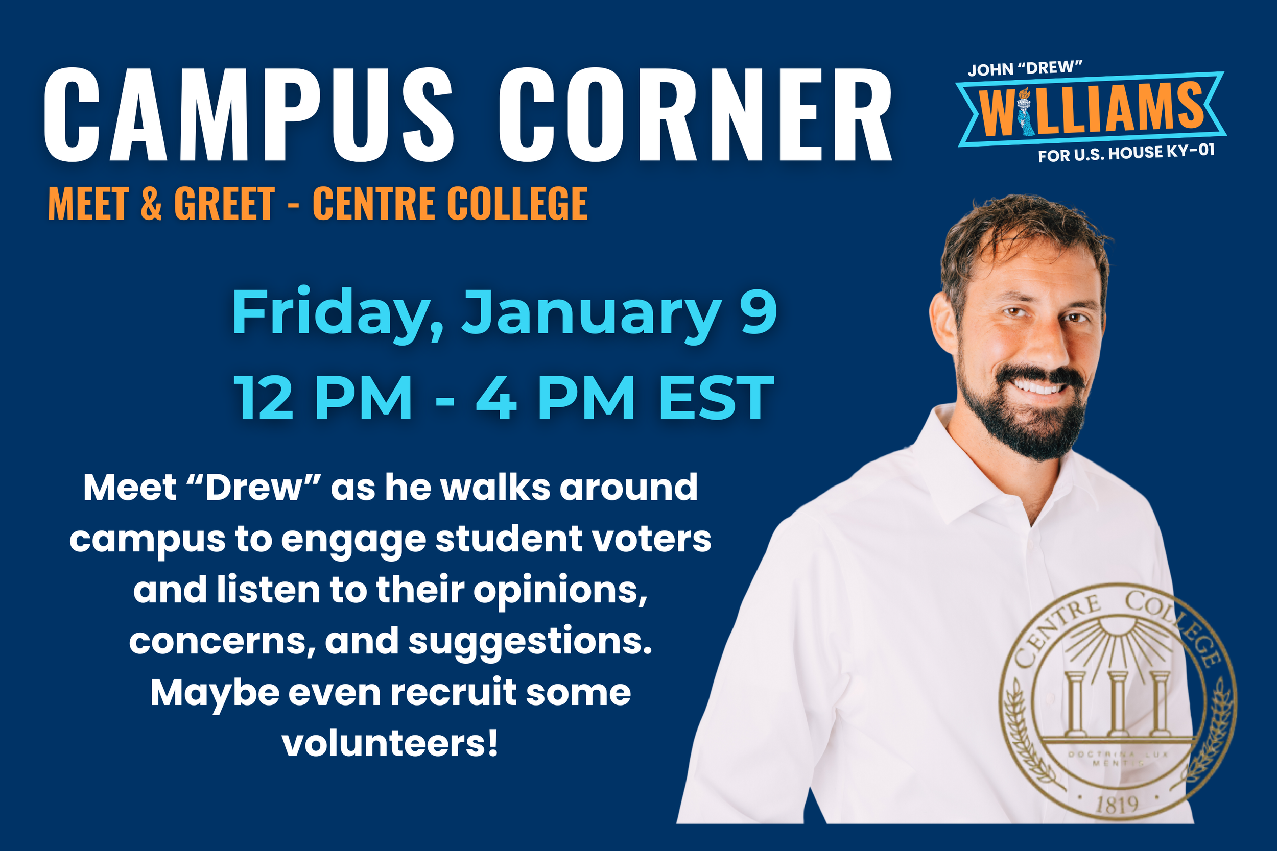 Campus Corner Meet &amp; Greet - Centre College