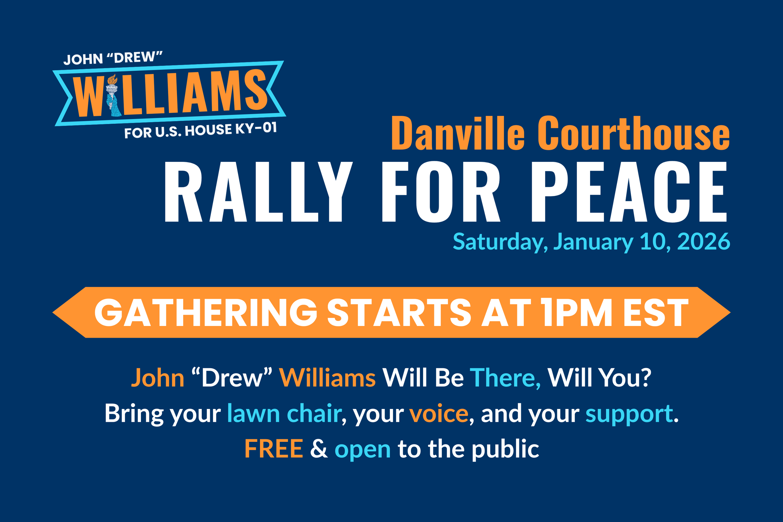 Rally for Peace - Danville