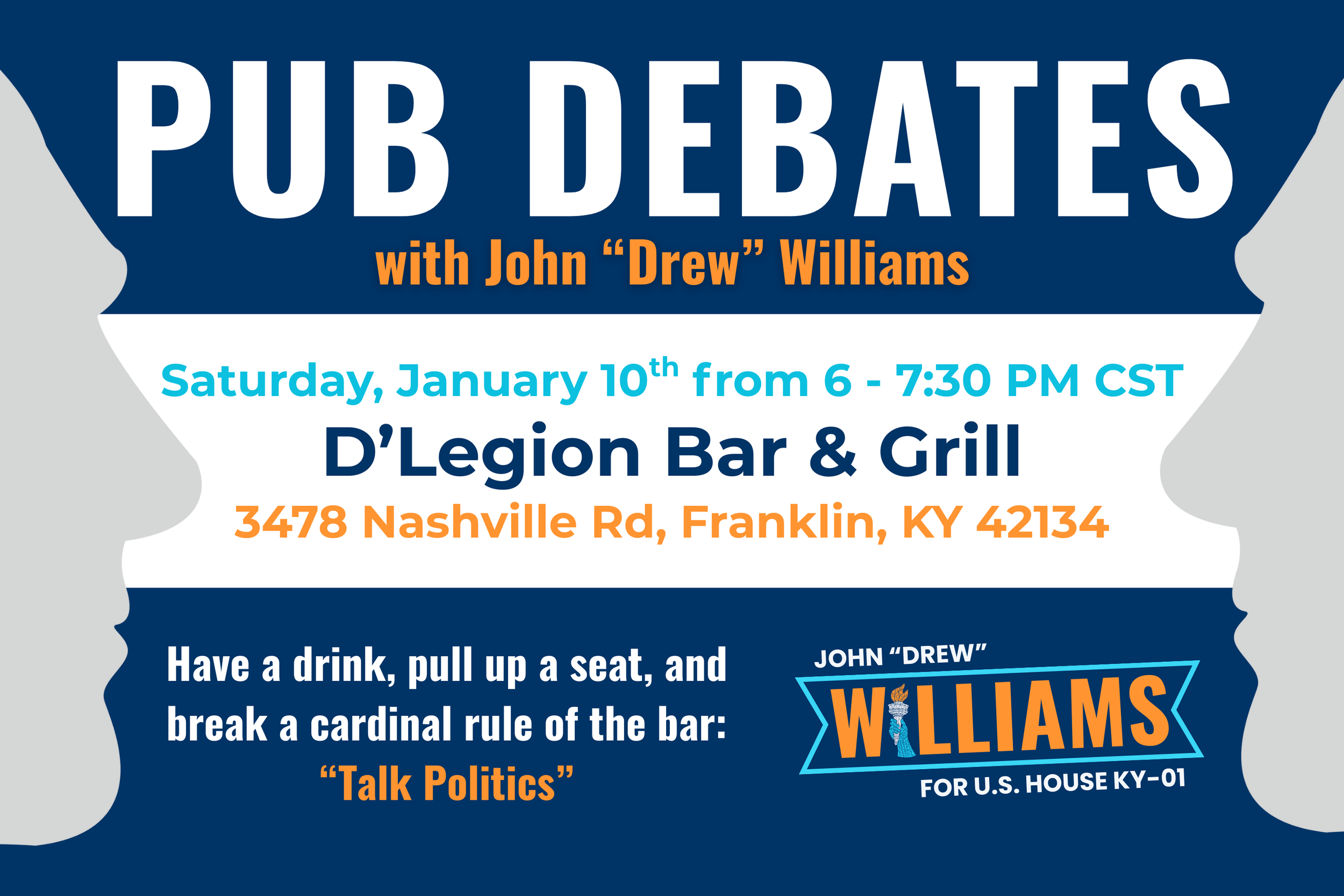 Pub Debate - D'Legion Bar & Grill
