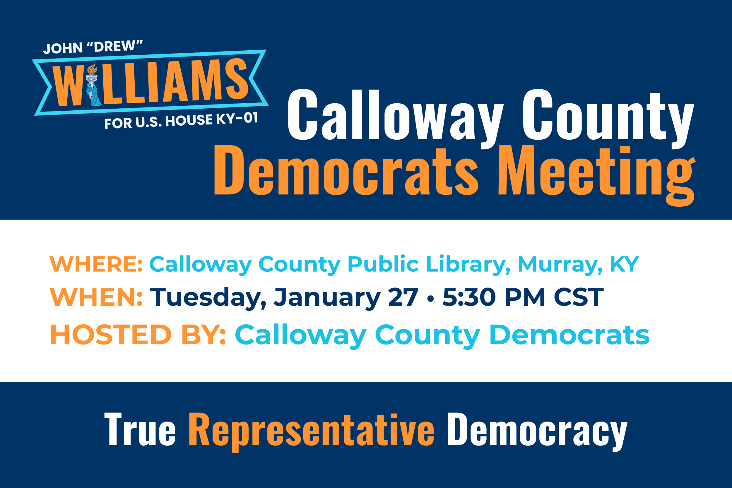 Calloway County Democratic Senate Candidate Debate Forum