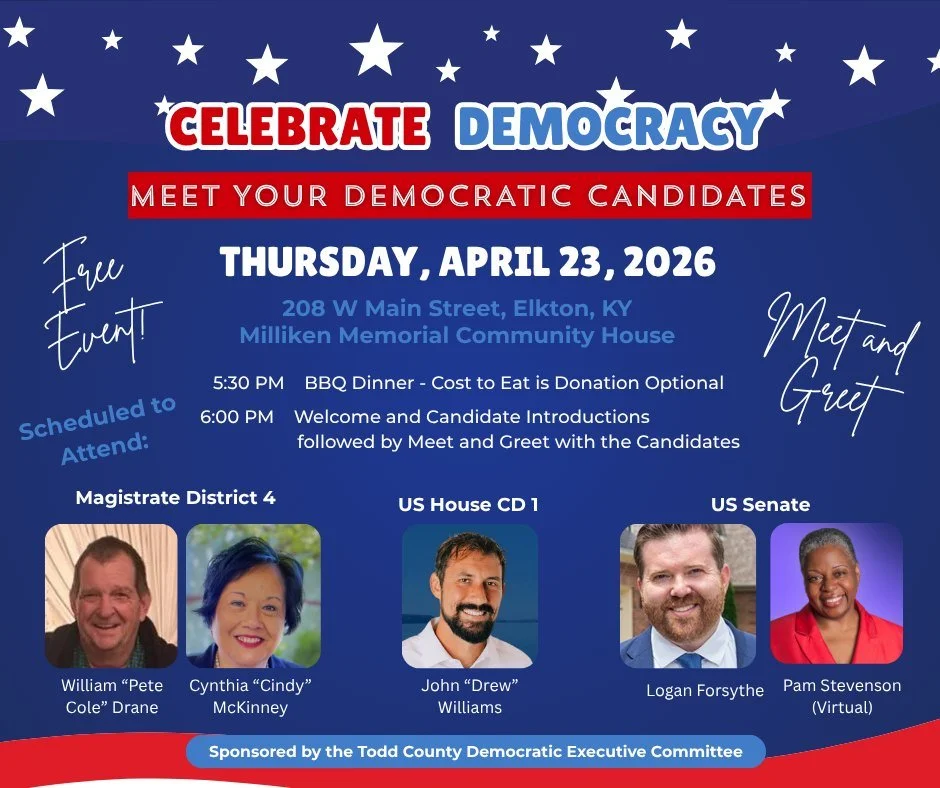 Todd County - Celebrate Democracy Candidate Event