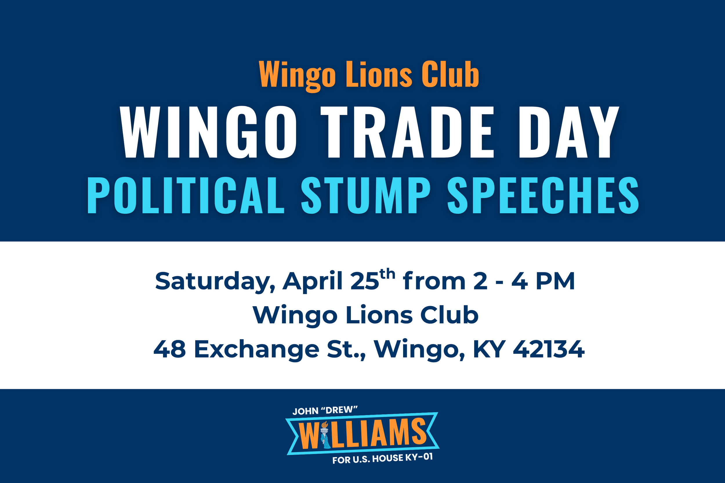 Wingo Trade Day - Political Speeches