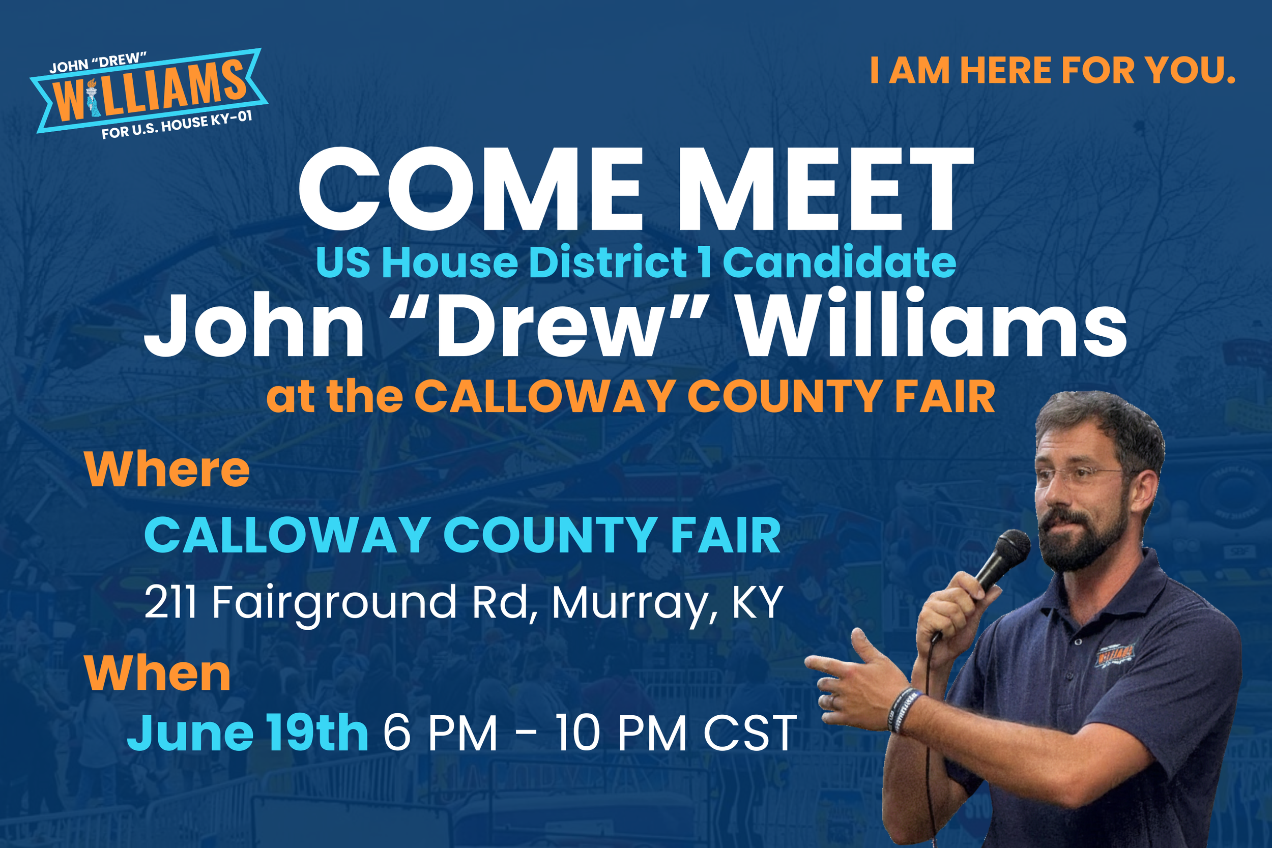 Meet Drew at Calloway County Fair
