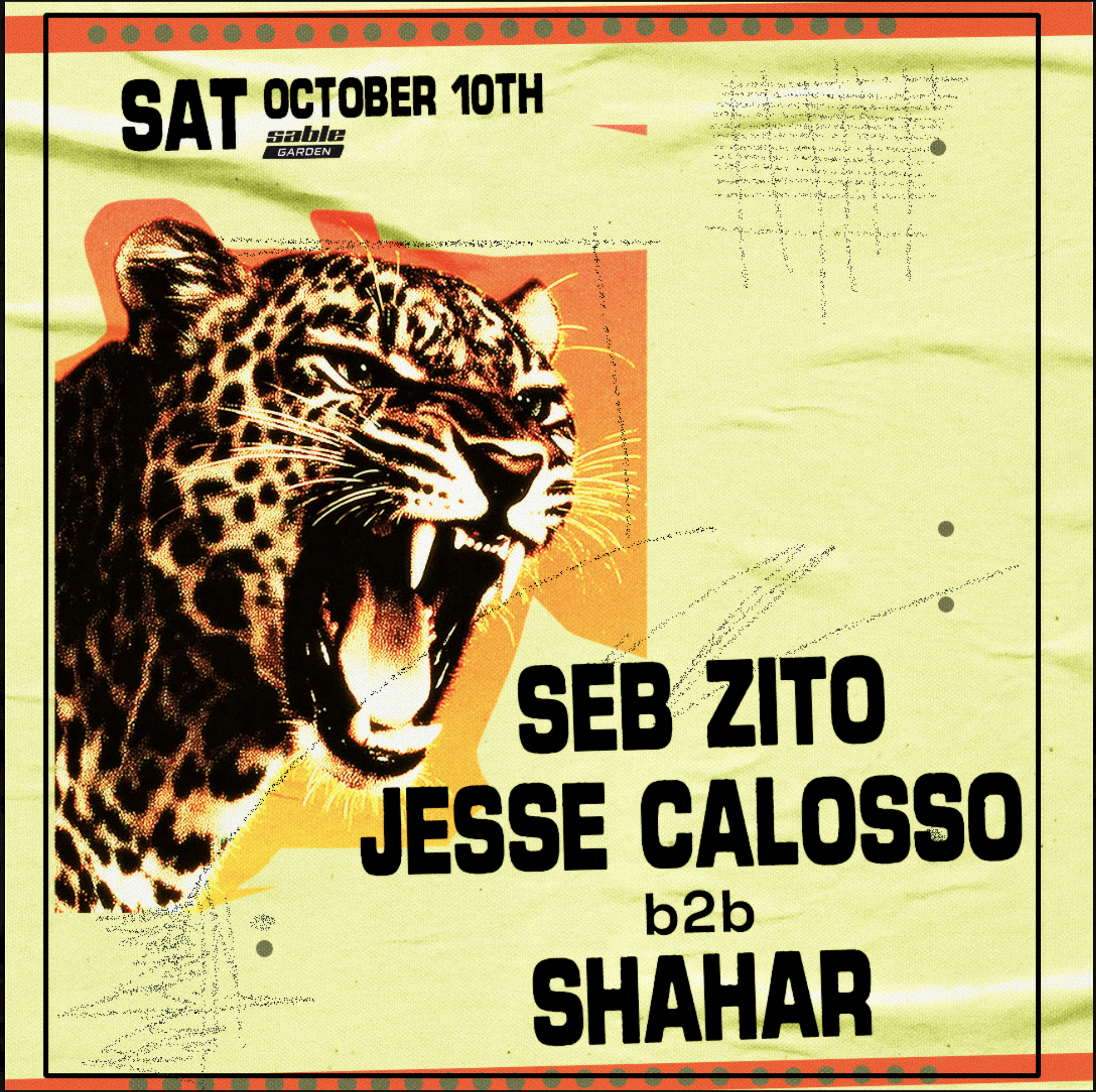 Seb Zito + Jesse Calosso b2b Shahar
