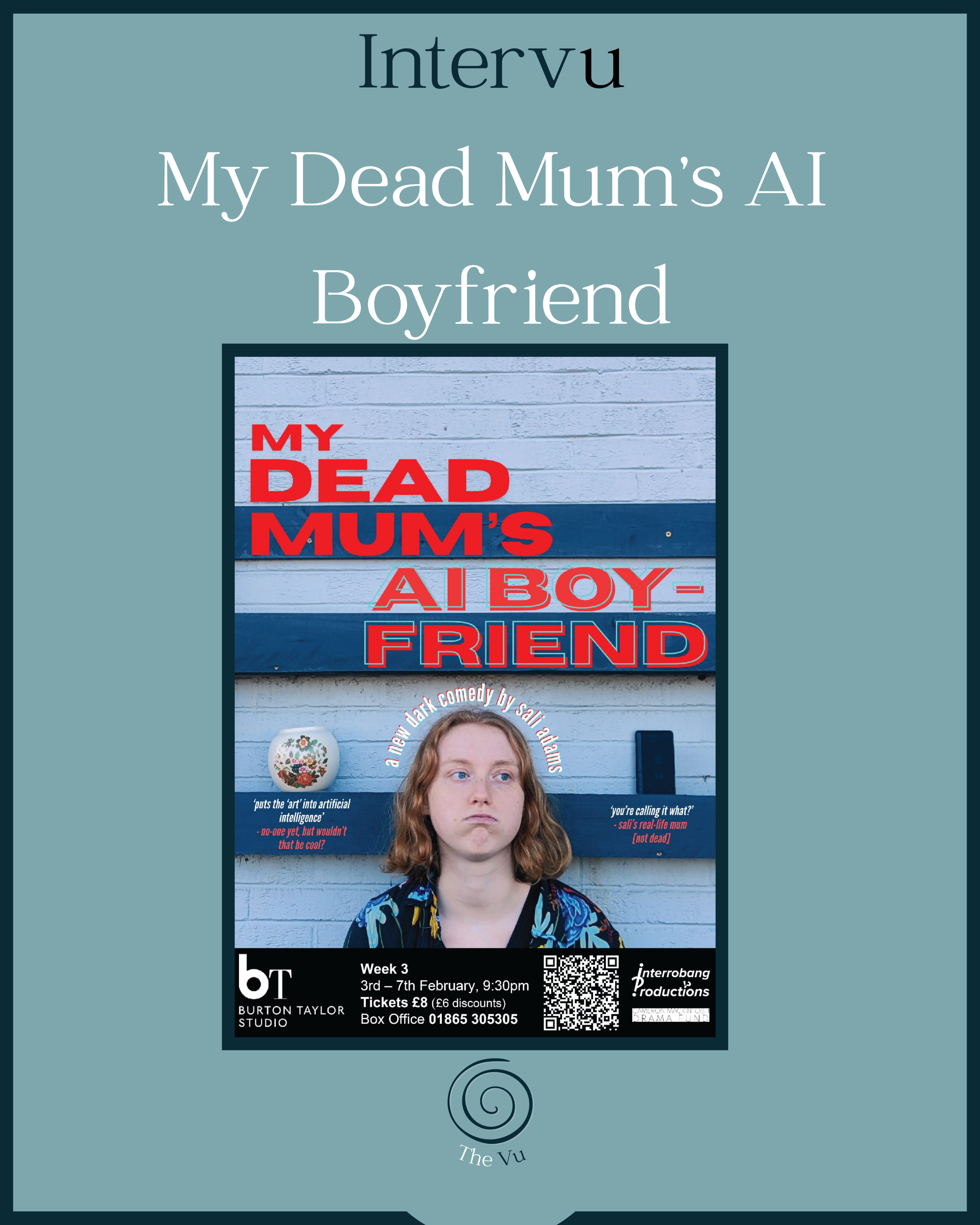 Intervu My Dead Mum’s AI Boyfriend