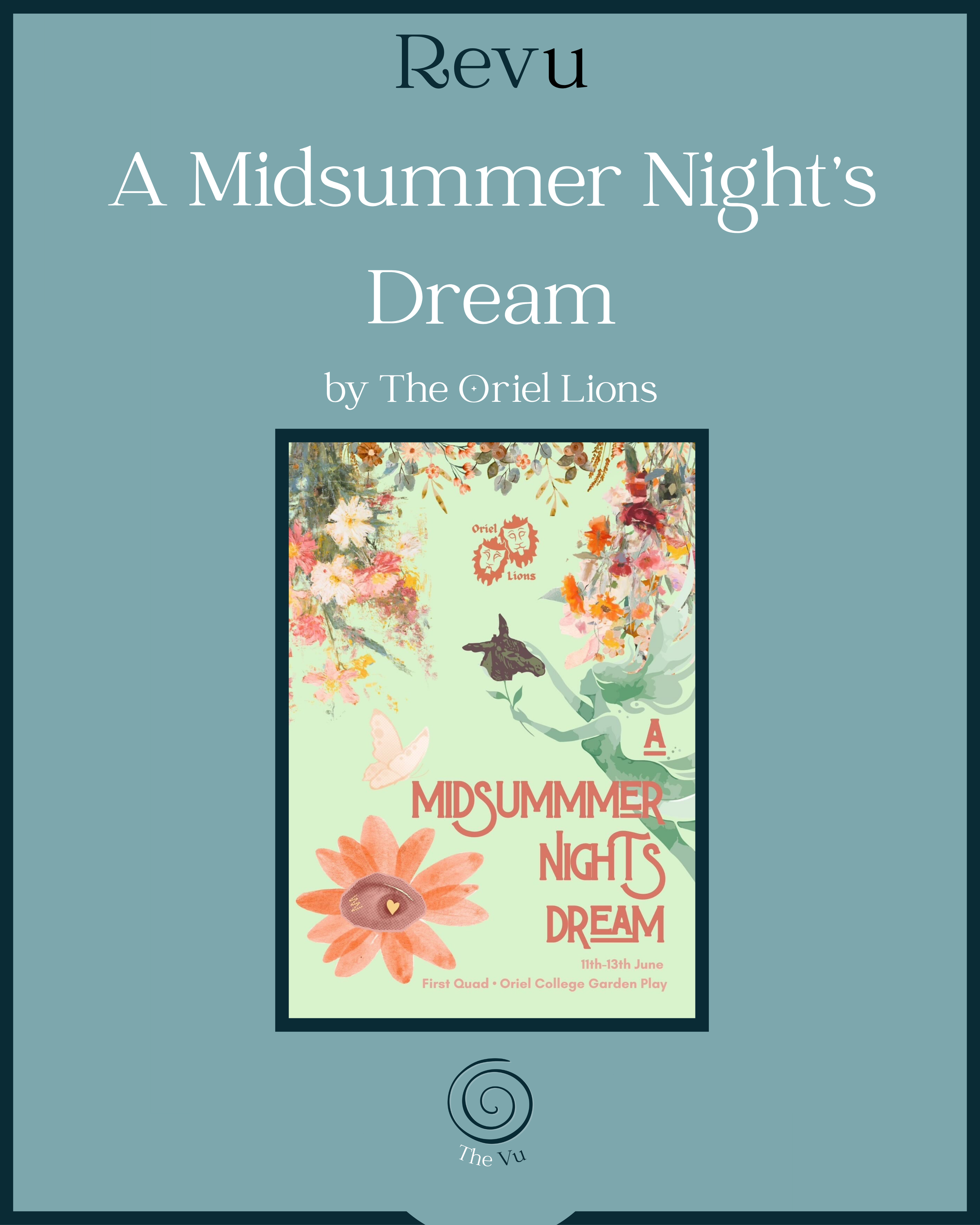 Revu  A Midsummer Night’s Dream