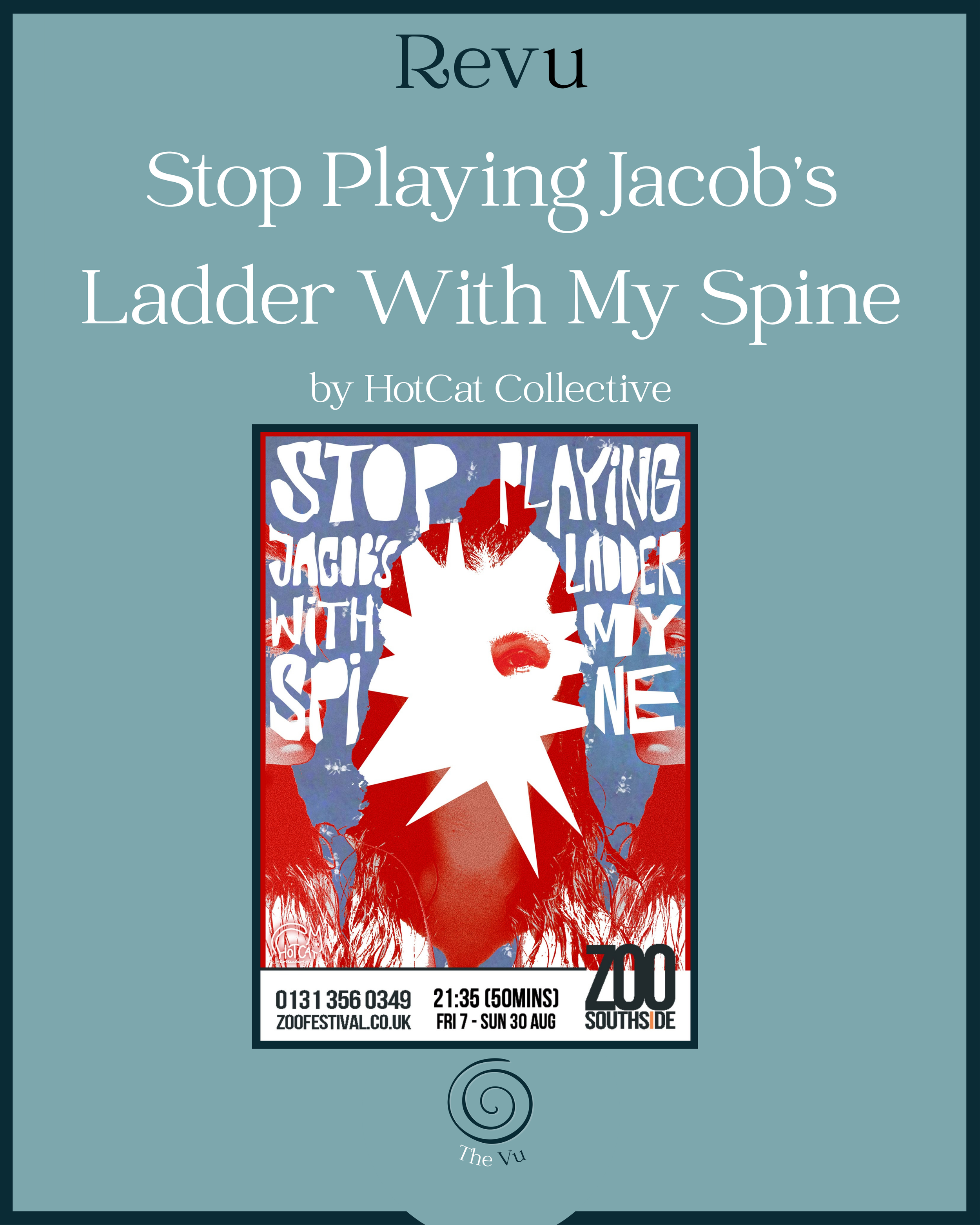 Revu Stop Playing Jacob’s Ladder With My Spine