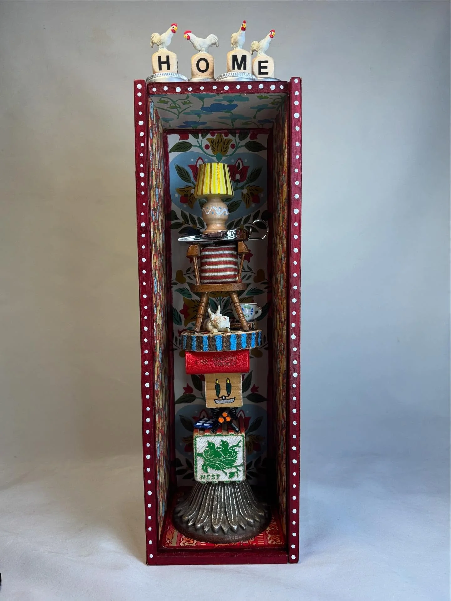 Delightful news! 🥳. Home Sweet Home has found a home!  Sold through @robschoutengallery this month.  Congratulations to the new owners 🫶