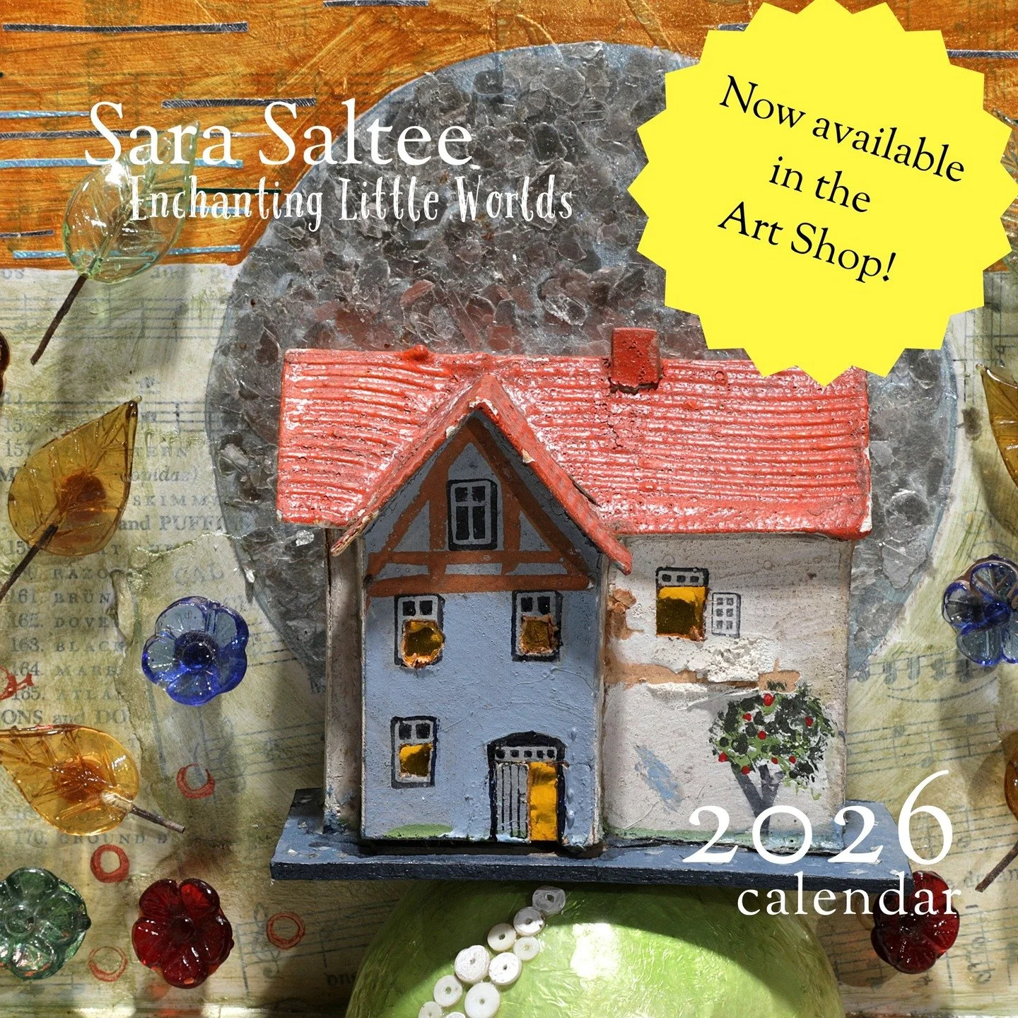 However you are feeling about 2026, I know for sure that art will help!

Bring something uplifting and life-affirming to all the months of 2026 with a wall calendar featuring 12 of my favorite art boxes.

A great gift for yourself or anyone on your l