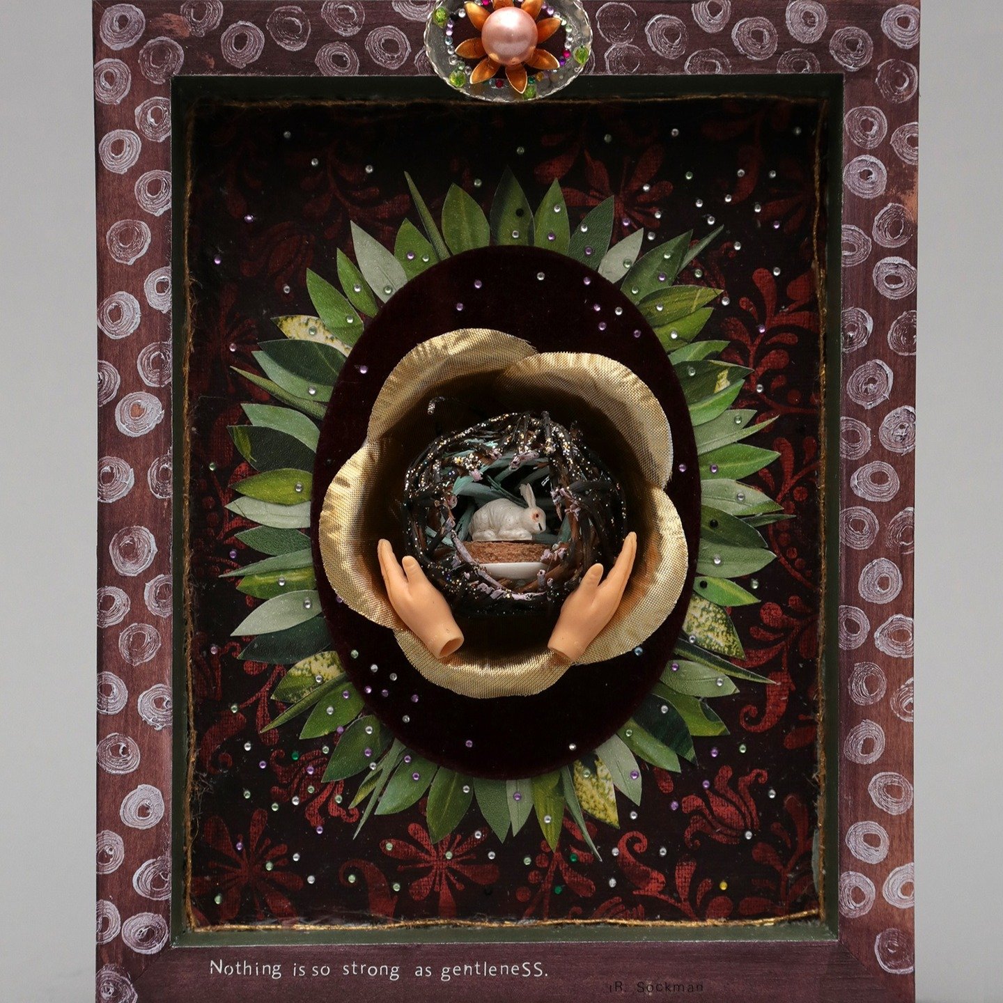 Nothing so Strong as Gentleness is now available at the Rob Schouten Gallery!

In a time when we are asked to equate strength with brutality and cruelty, this piece celebrates a deeper truth: there is real power in the gentleness, tenderness and love