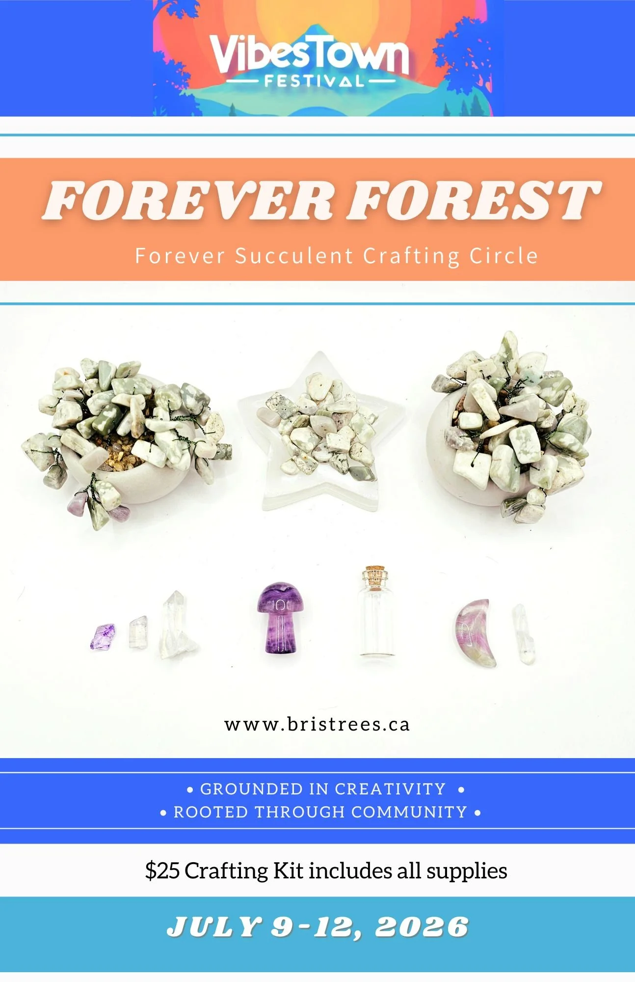 Vibestown Forever Forest Crafting Circle 