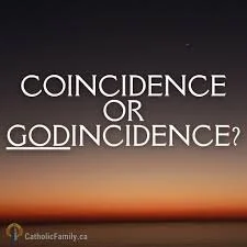 By what coincidence does God work?
