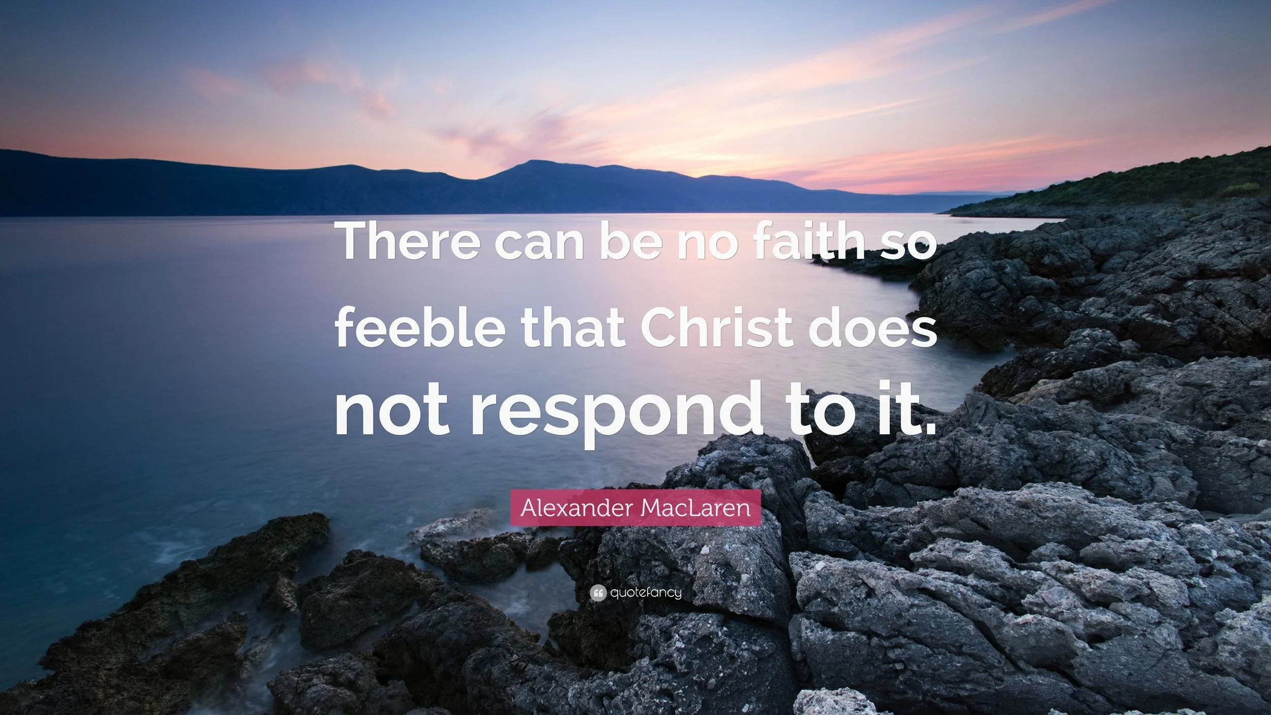 Feeble Faith