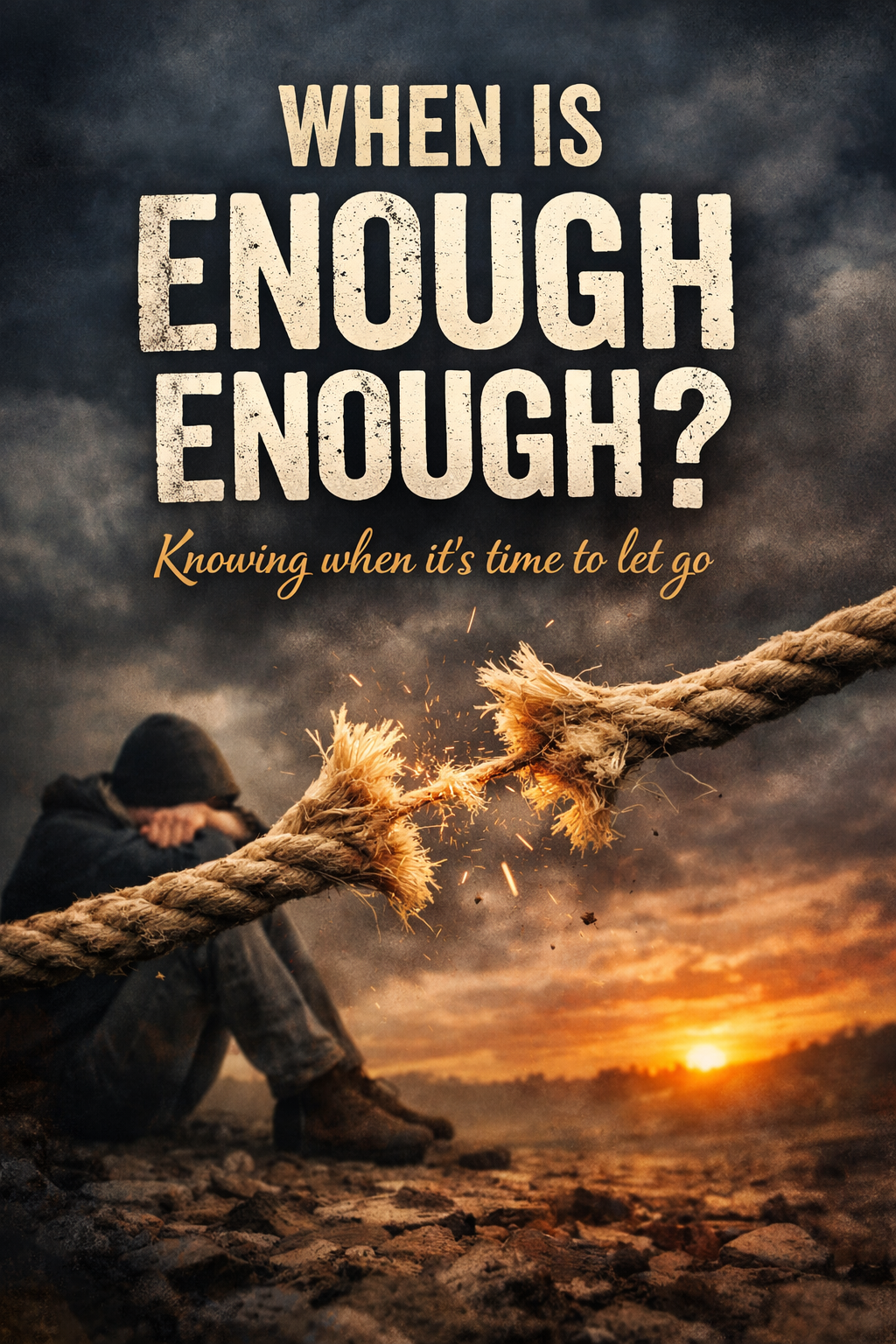 When Enough Finally Becomes Enough