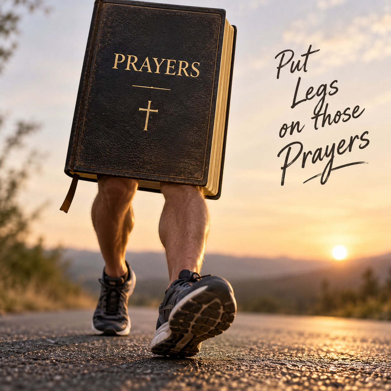 Put Legs on Your Prayers