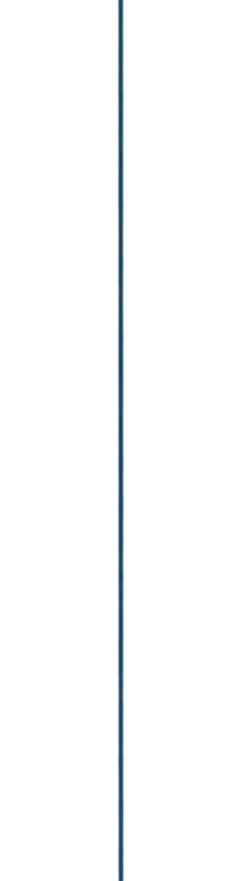 A vertical black and blue electrical pole with insulators and power lines.