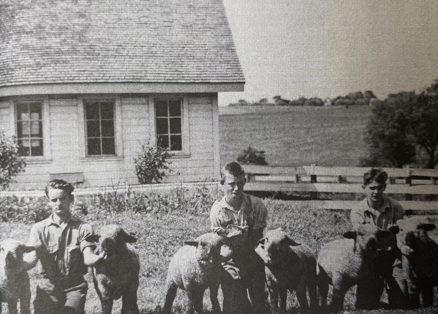 THEN VS. NOW

The first youth arrived at Drumm Farm on May 3, 1929. By June of 1930 there were 19 boys in residence. 

&ldquo;I feel confident that during the year just passed a start has been made toward laying a substantial foundation for an instit