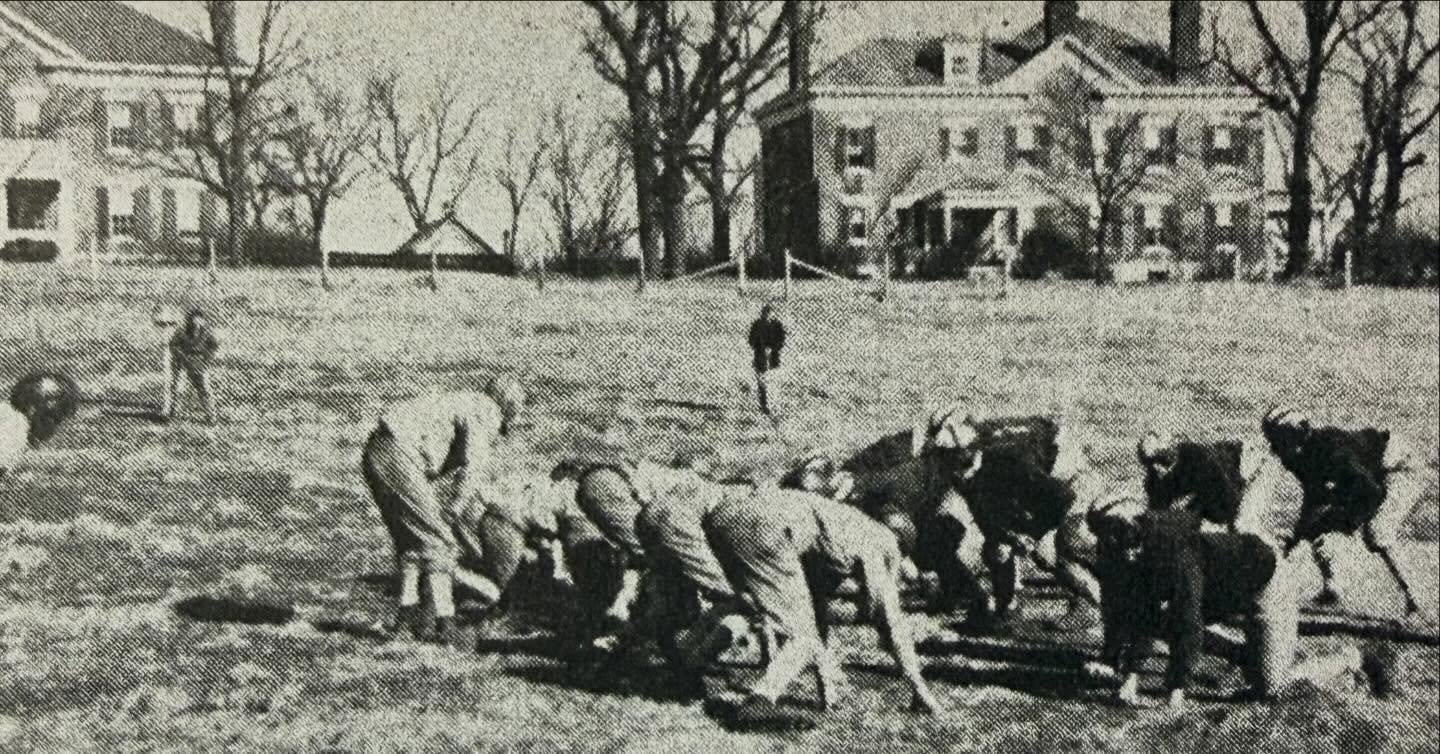 The NFL playoffs just don&rsquo;t feel the same without the Chiefs looking to make another run at a Super Bowl 😏

So here is a picture of some youth playing football at Drumm Farm way before fans were cheering for our favorite team at Arrowhead 🏈