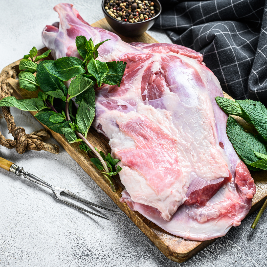 Goat Bone-In Shoulder