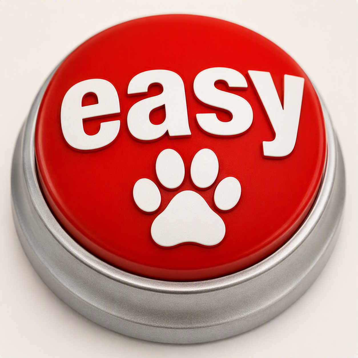 Not a Button, Just a Paw